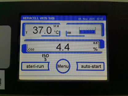 Thermo HERAcell Vios 160i Double Stack Copper Lined CO2 Incubators (2016)