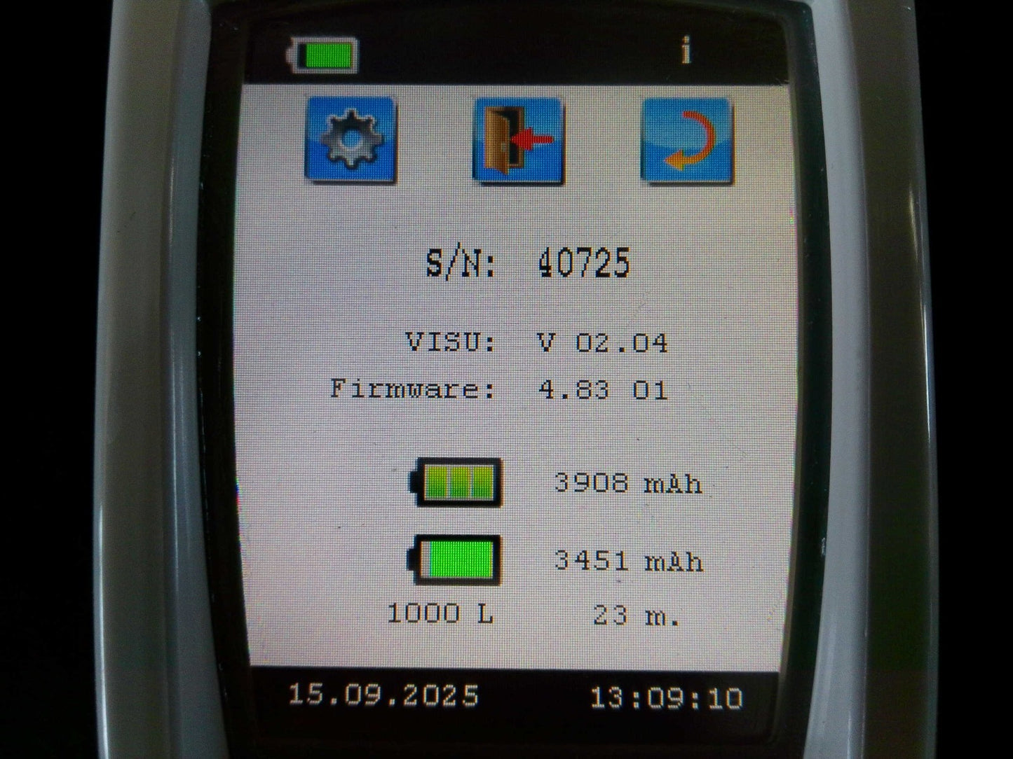 Millipore/ Hycon RCS High Flow Touch Microbial Air Sampler w/ Software & Case