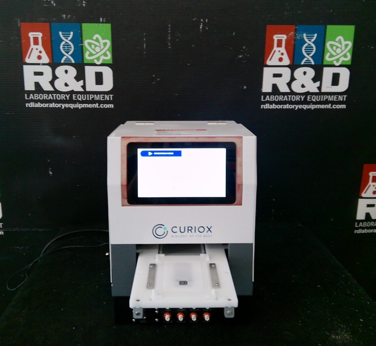 Curiox HT Buffer Exchanger 5 w/ HT2000 Laminar Wash Station 96