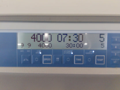 Thermo Heraeus Multifuge X3R Refrigerated Benchtop Centrifuge w/Plate Rotor 120v