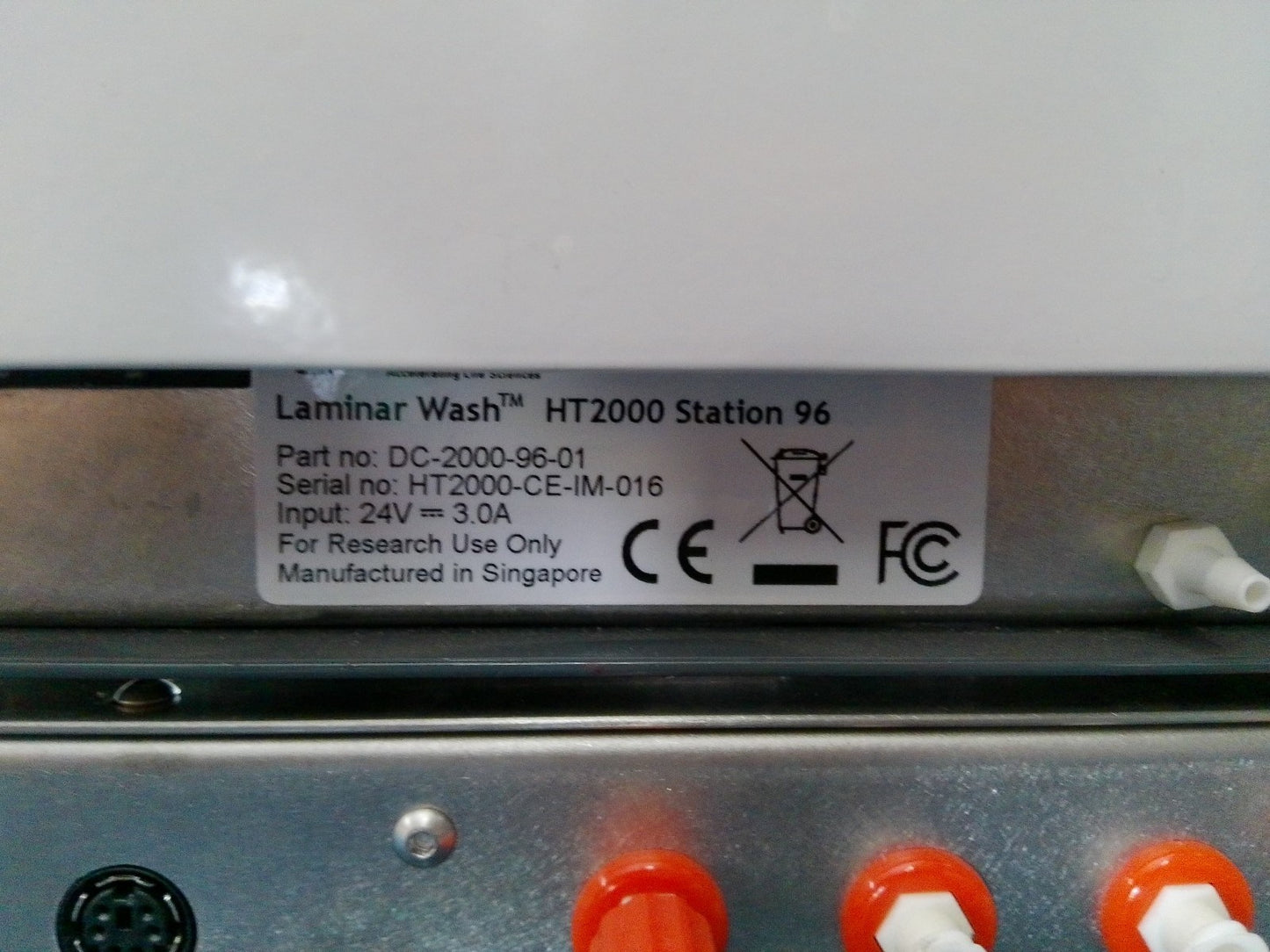 Curiox HT Buffer Exchanger 5 w/ HT2000 Laminar Wash Station 96