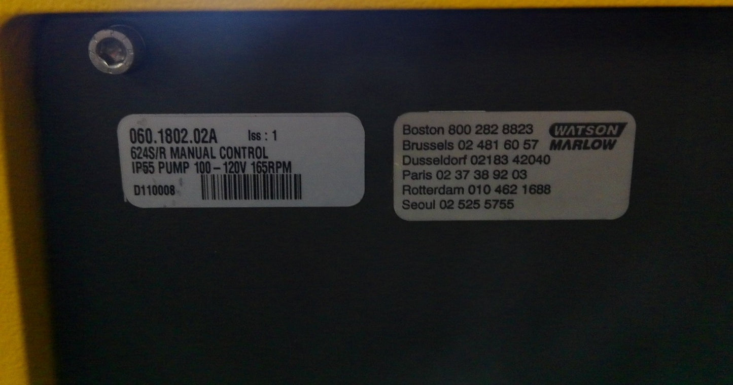 Watson Marlow 624S IP Washdown Peristaltic Pump