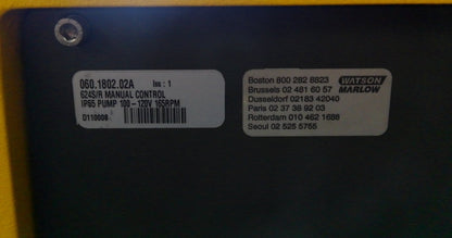 Watson Marlow 624S IP Washdown Peristaltic Pump