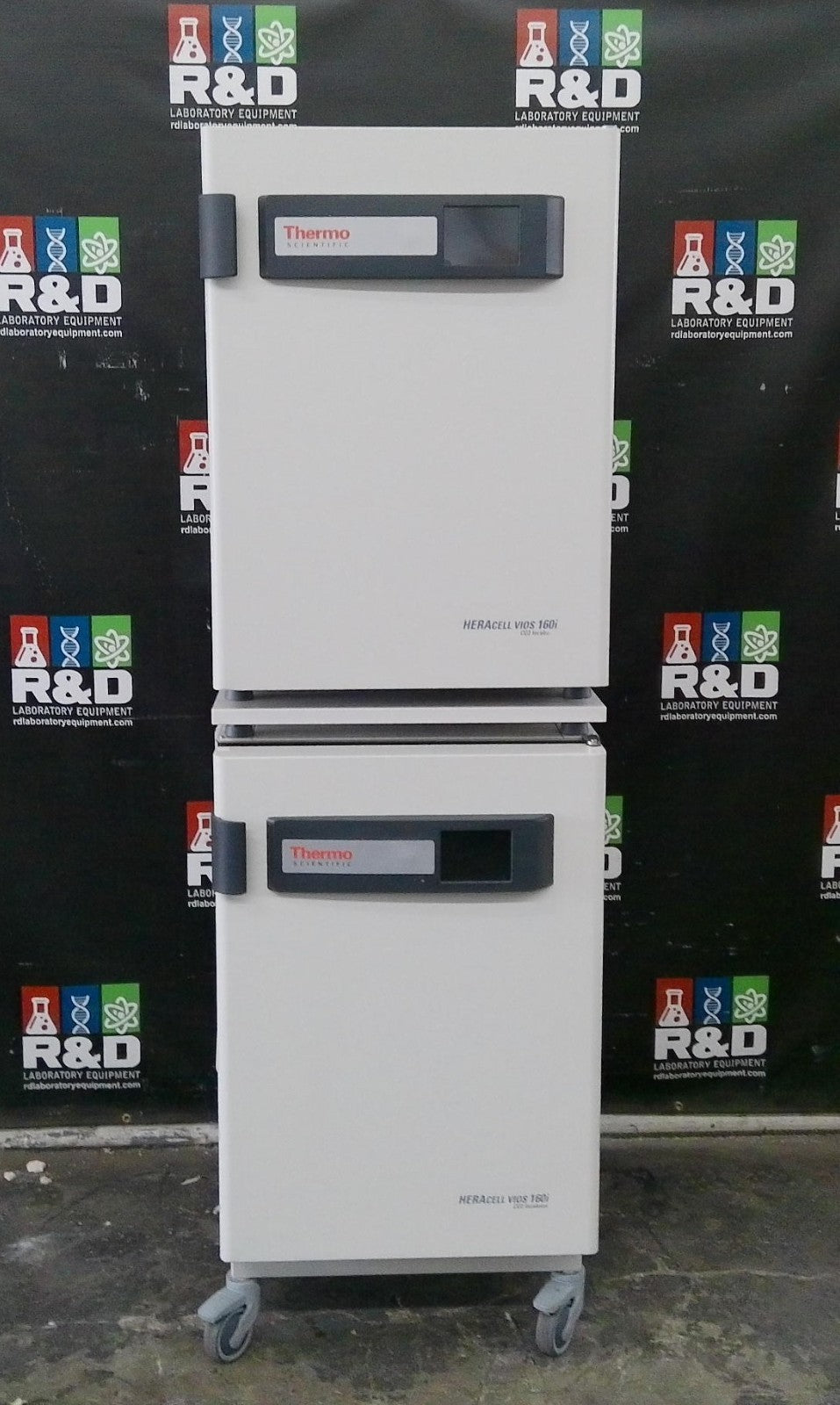 Thermo HERAcell Vios 160i Double Stack Copper Lined CO2 Incubators (2016)
