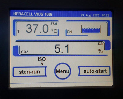 Thermo HERAcell Vios 160i Double Stack Copper Lined CO2 Incubators (2021)