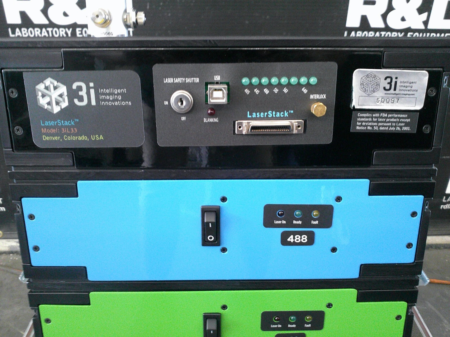 3i Intelligent Imaging Innovation Laser Stack (X3) with Travel Case