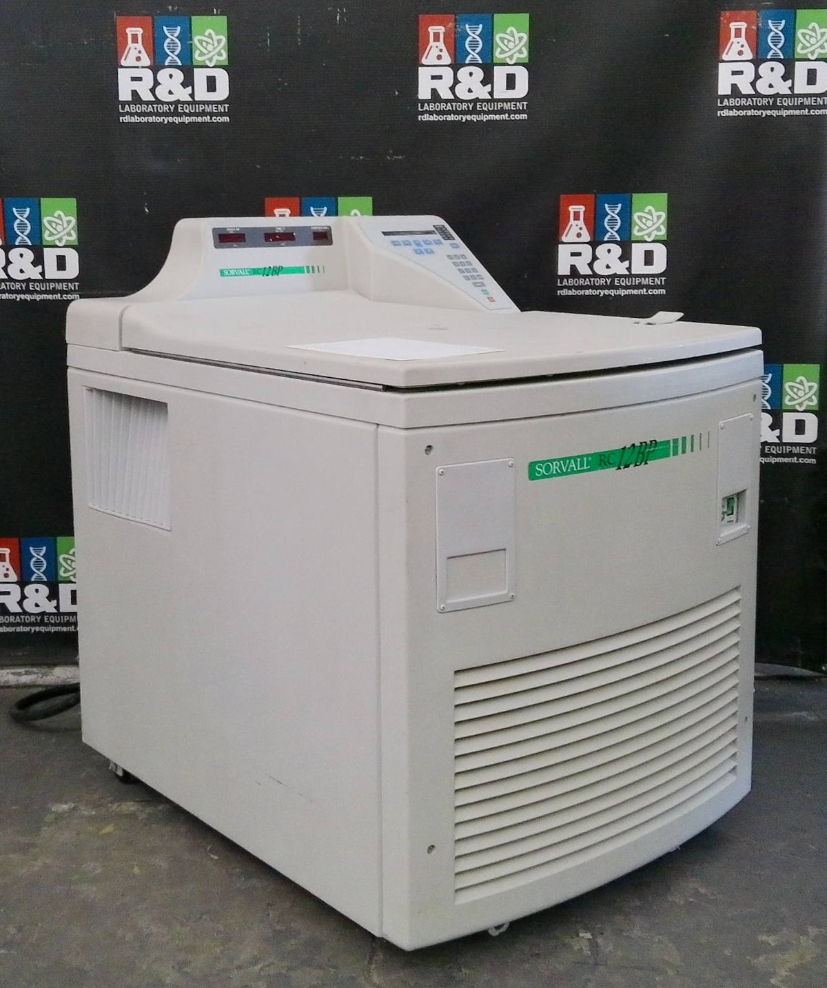 Sorvall RC 12BP Large Capacity Centrifuge w/ Rotor (H 12000)  230v/ 60amp