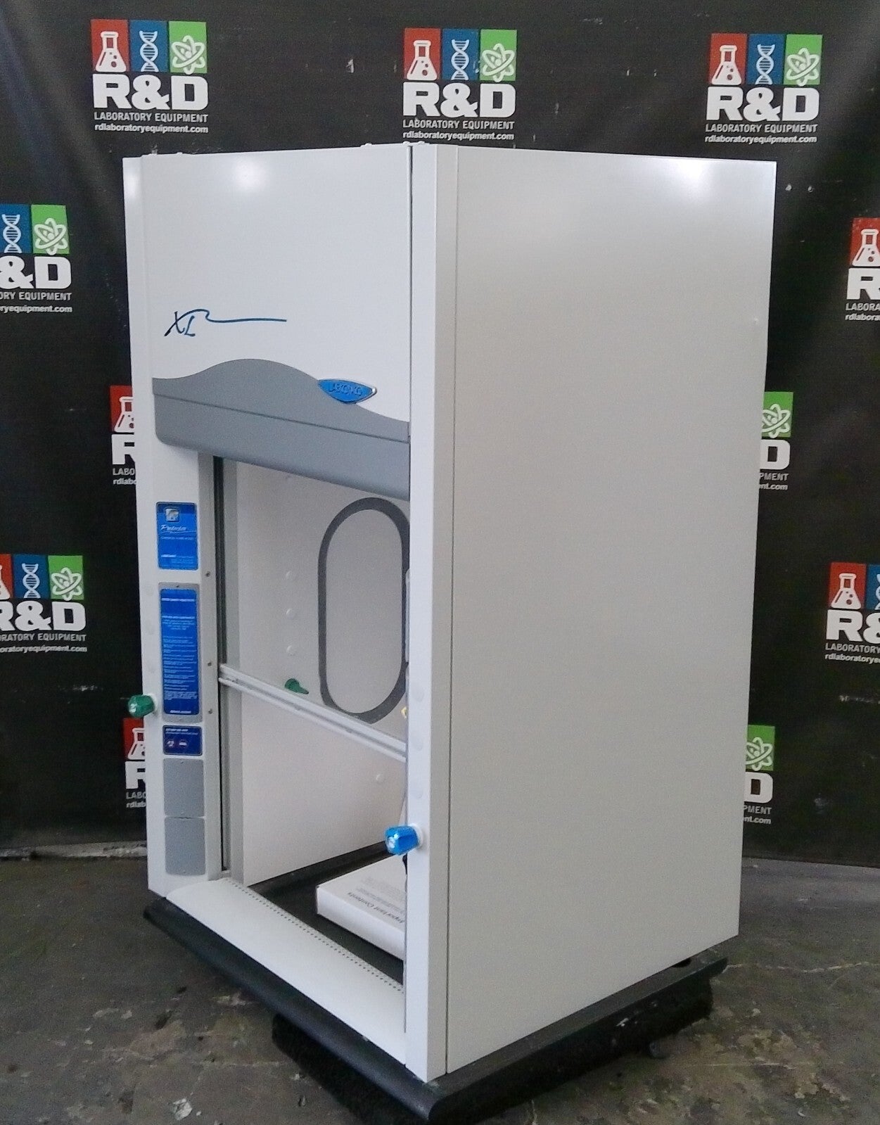 Labconco 3ft Protector XL Benchtop Laboratory Hood w/ Base & LED Lighting