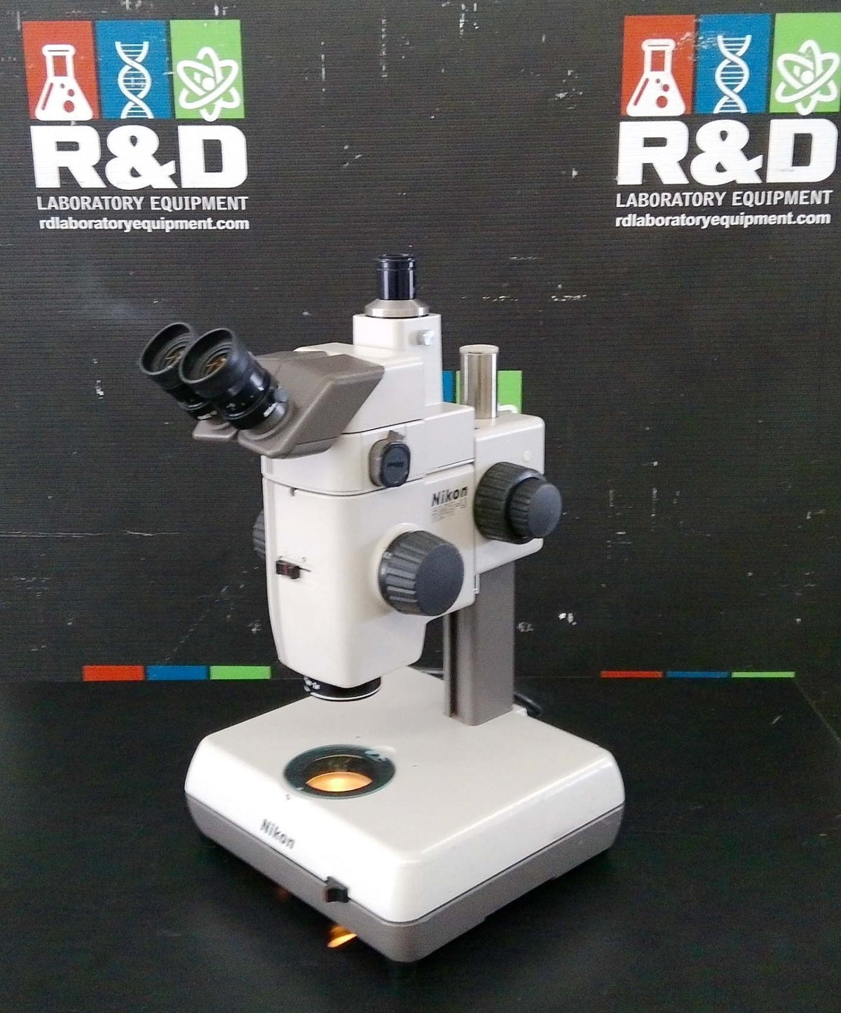 Nikon SMX-U ZOOM 1:10 Stereoscopic Microscope w/ ED Plan 1X Optic