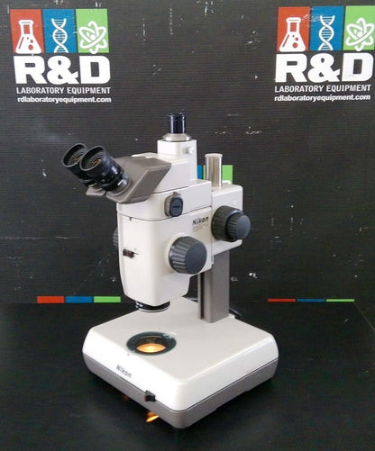 Nikon SMX-U ZOOM 1:10 Stereoscopic Microscope w/ ED Plan 1X Optic