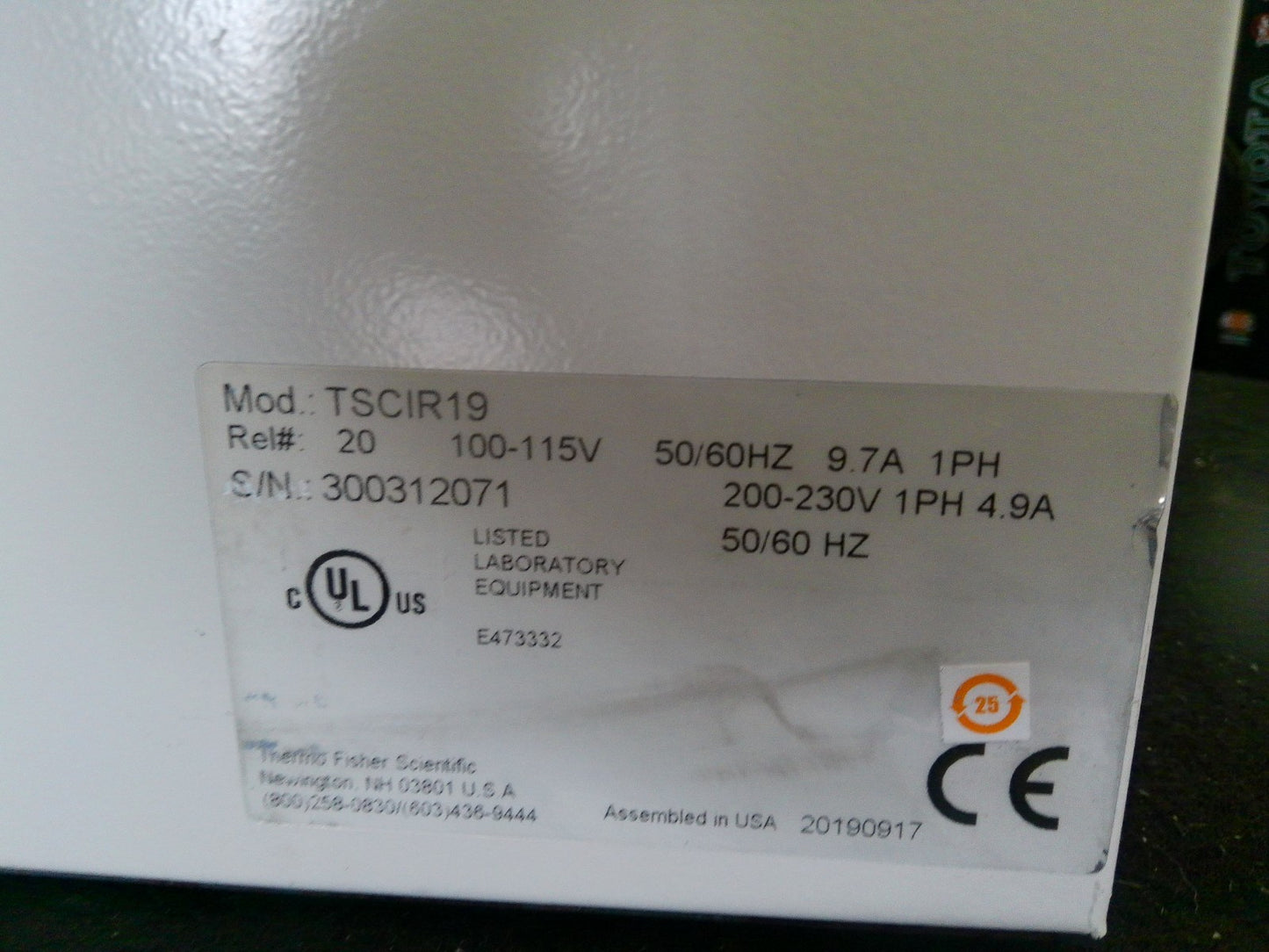 Thermo Scientific Precision TSCIR 19 Circulating 19L Water Bath FULLY TESTED