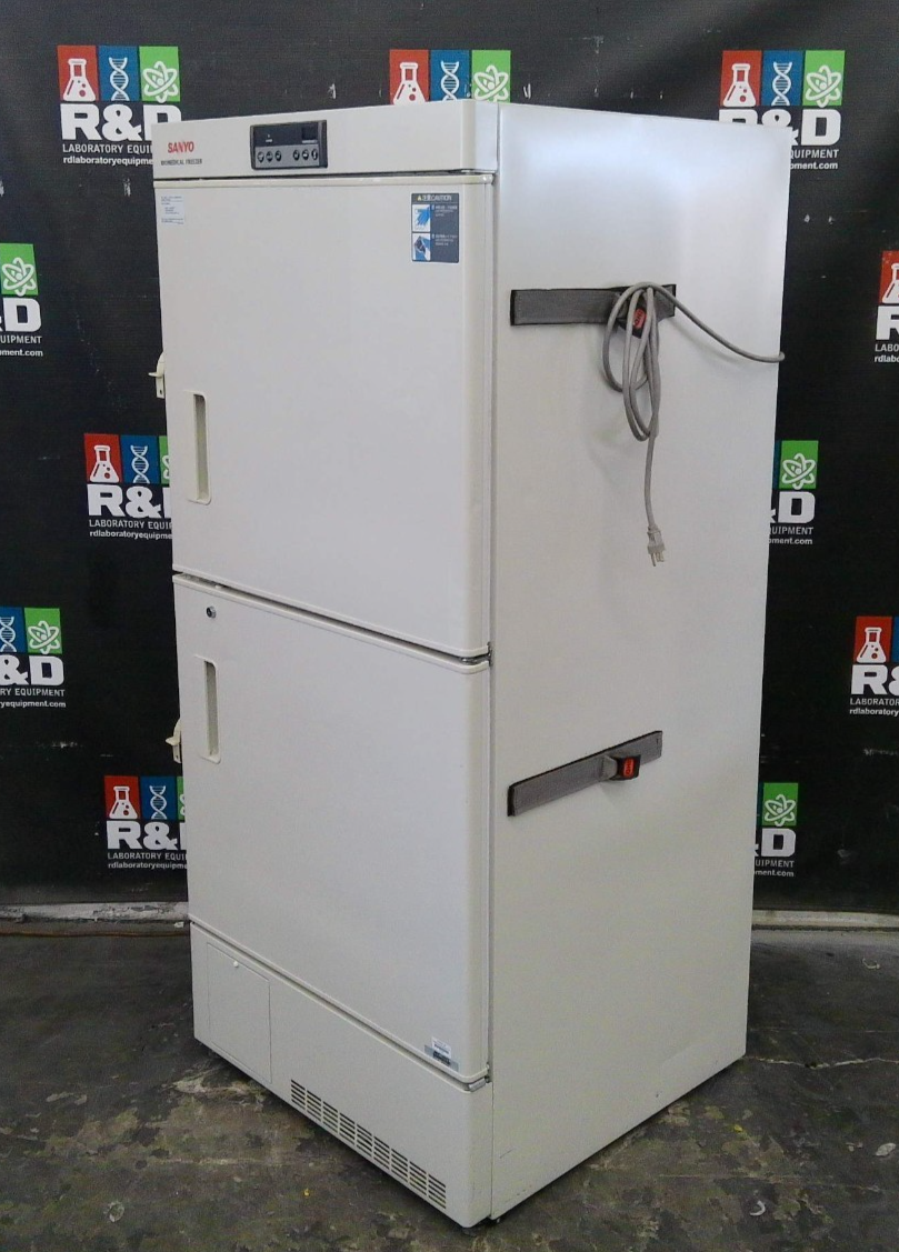 Sanyo MDF-U537 Two-Door Biomedical -30C Lab Freezer 17Cf 120V FULLY TESTED