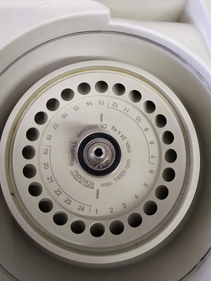 Thermo Scientific Sorvall Legend Micro 17 Centrifuge, Missing Rotor Lid