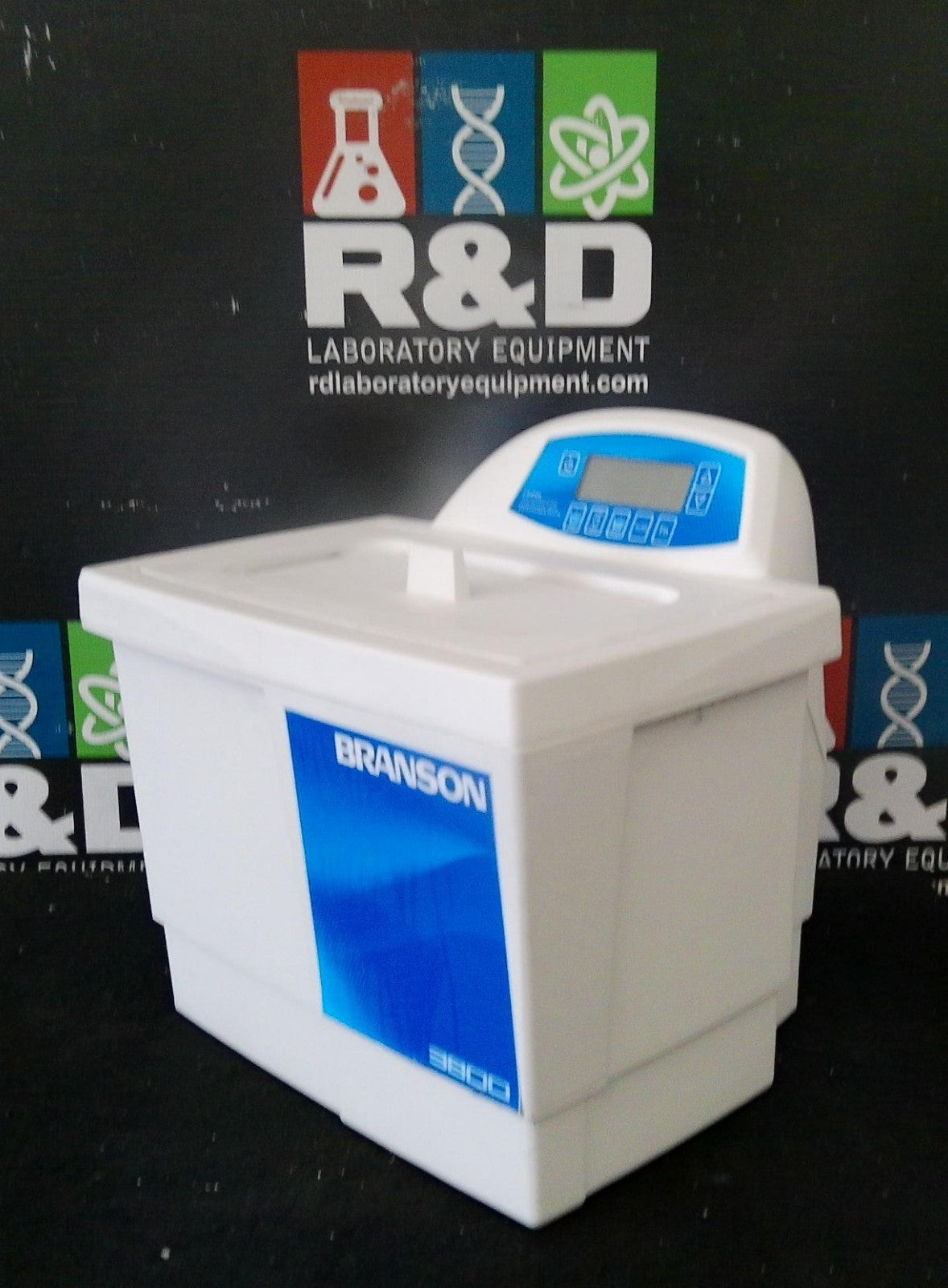 Branson CPX3800H Ultrasonic Cleaner w/ Digital Timer Heater & Temp Monitor 1.5G