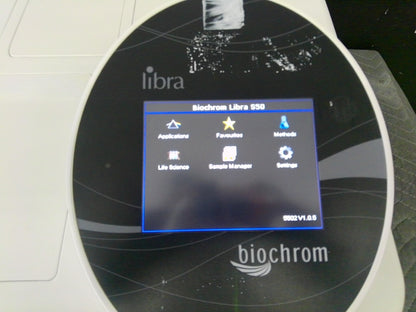 Biochrom Libra 80-7000-01 S50 UV/Vis Spectrophotometer 120v FULLY TESTED
