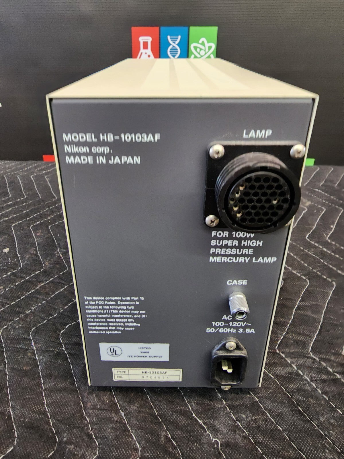 Nikon HB-10103AF Fluorescent Power Supply 120v