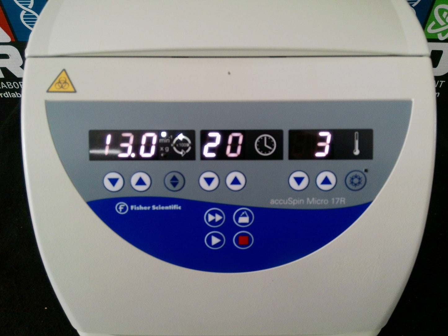 Fisher Scientific Accuspin Micro 17R Refrigerated Centrifuge w/ Rotor (2017)