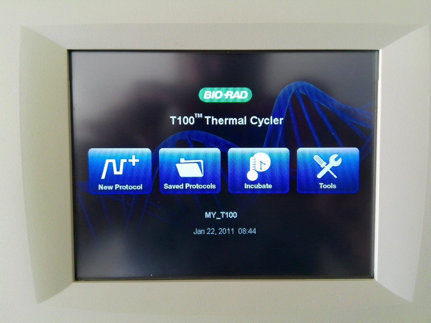 Bio-Rad T100 96 Well Thermal Cycler PCR Gene Analysis System