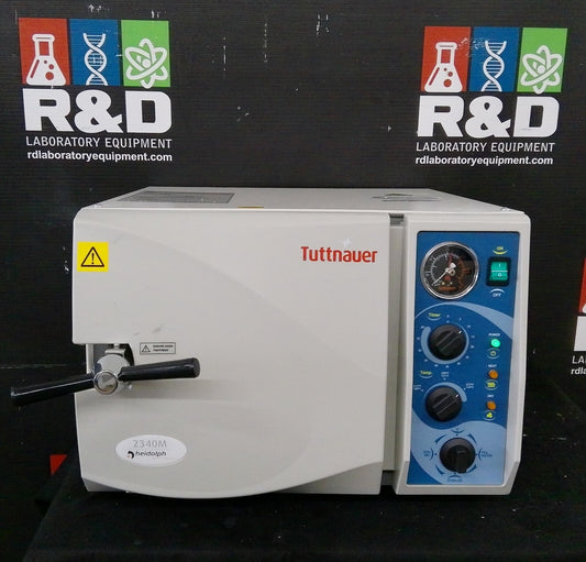 Tuttnauer 2340M Benchtop Analog (2021) Autoclave Steam Sterilizer 120v