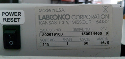 Labconco 6ft 302619100 Logic+ A2 Biosafety Cabinet w/ UV & Stand FULLY TESTED