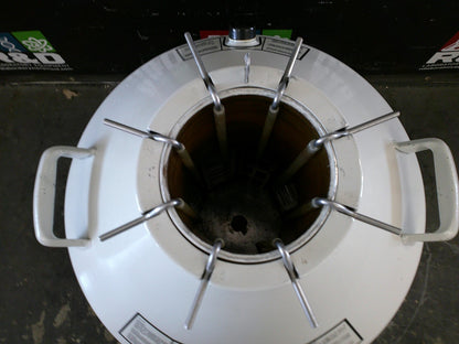 Thermolyne Locator 8 Cryo Nitrogen LN2 Biological Storage System w/ Racks