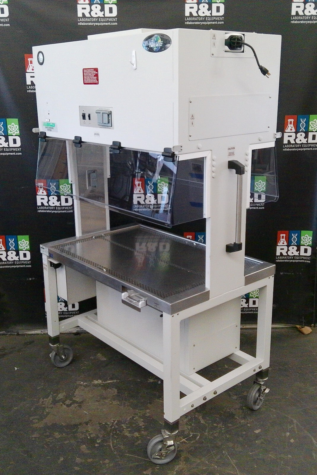 Nuaire NU-617-400 4ft  Animal Transfer & Changing Station, Hydraulic Lift￼