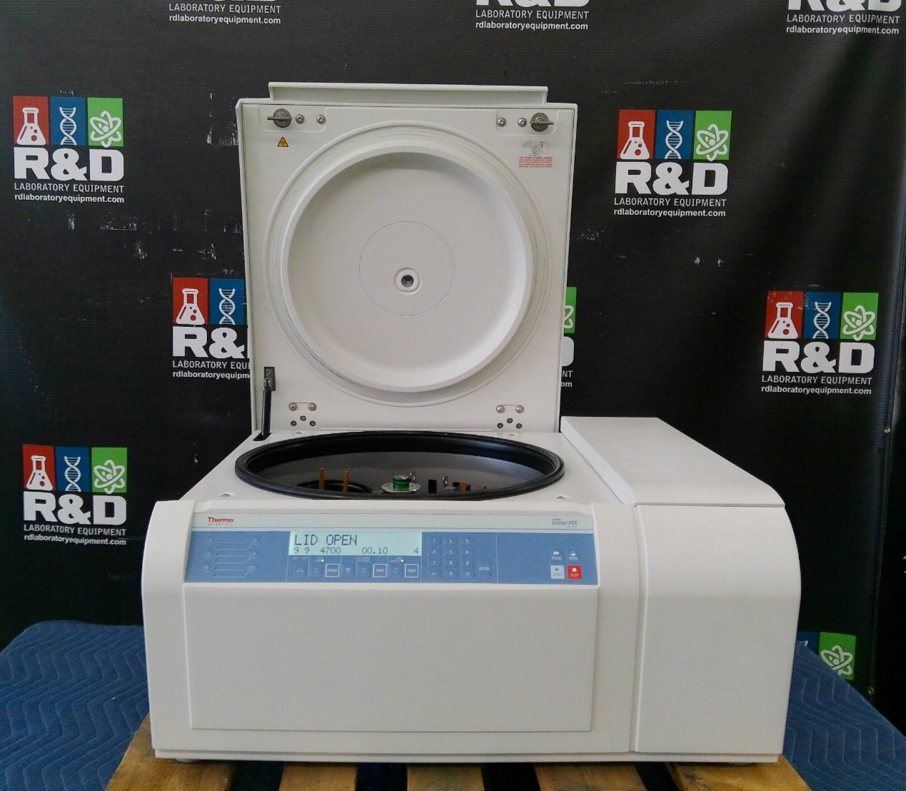 Thermo Sorvall XTR Refrigerated Benchtop Centrifuge w/ Rotor 120v FULLY TESTED