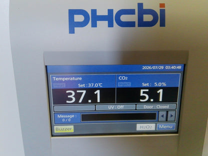 PHCbi MCO-0170AICUVHL-PA Double Stack CO2 Incubators TESTED & CALIBRATED