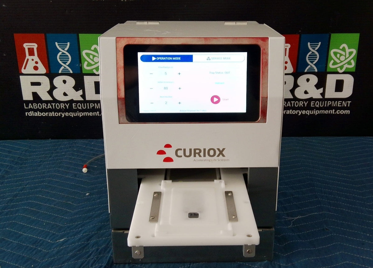 Curiox HT Buffer Exchanger 5 w/ HT2000 Laminar Wash Station 96