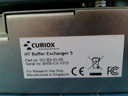 Curiox HT Buffer Exchanger 5 w/ HT2000 Laminar Wash Station 96