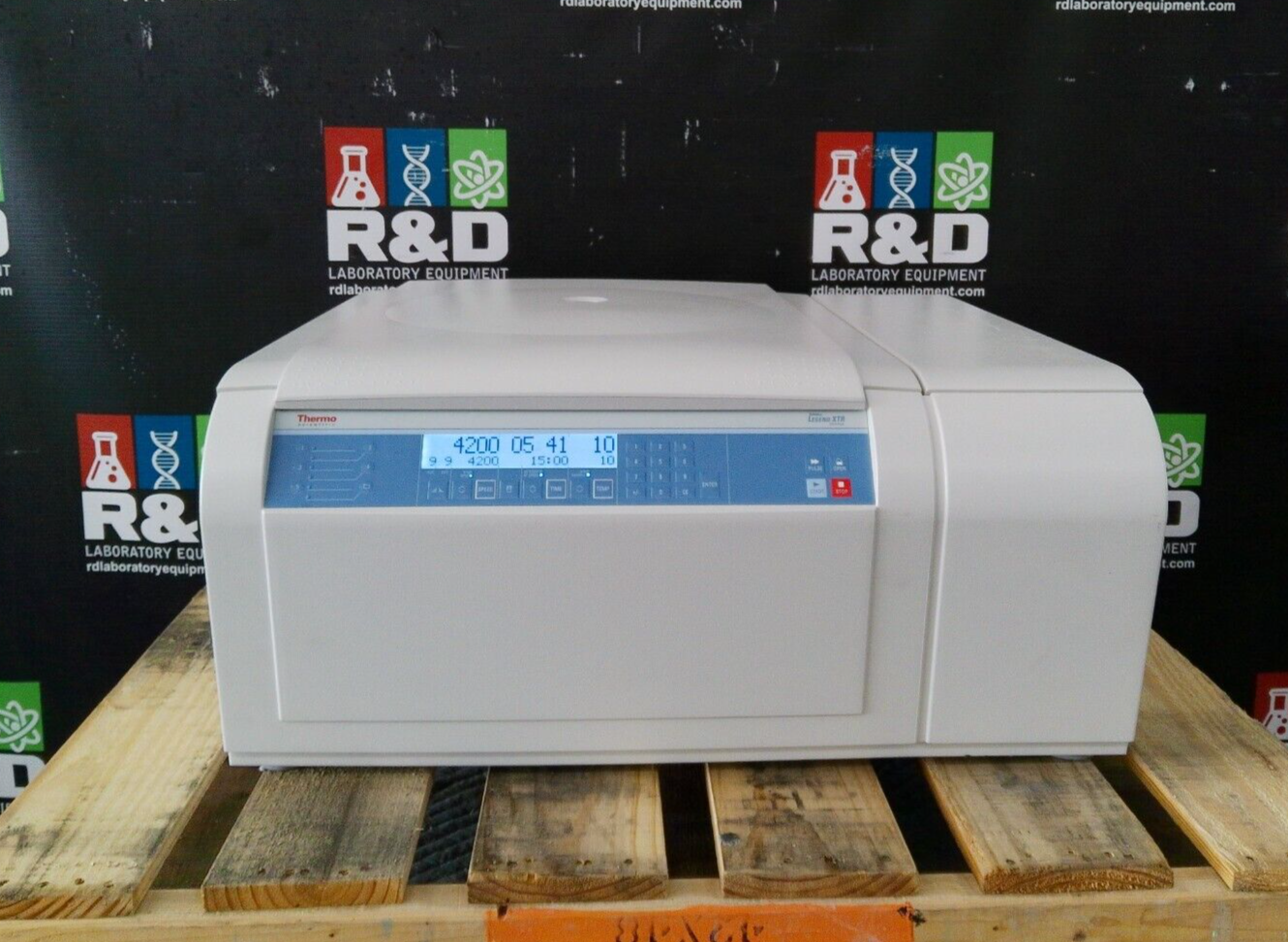 Thermo Sorvall XTR Refrigerated Benchtop Centrifuge w/ Rotor 120v FULLY TESTED