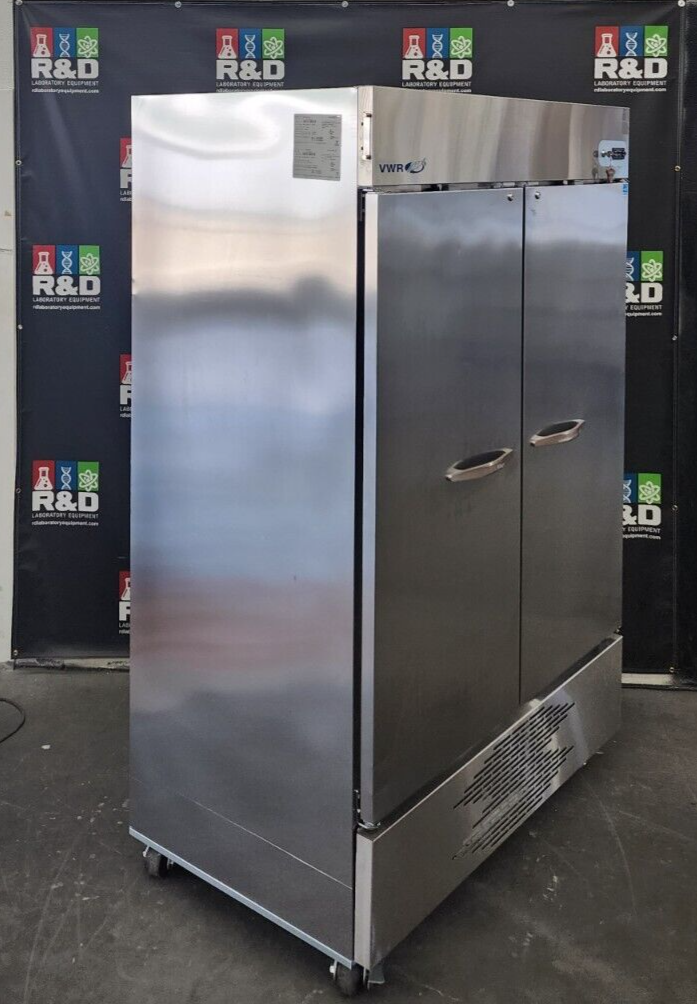 VWR GTVWG49FSSA Double Door Reach-In Stainless -20 C Commercial Freezer 49cf