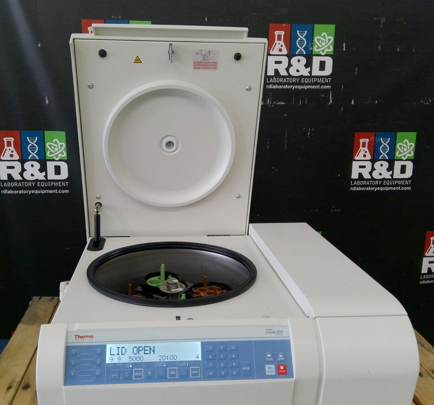 Thermo Sorvall X1R Refrigerated Benchtop Centrifuge w/ Rotor 120v FULLY TESTED