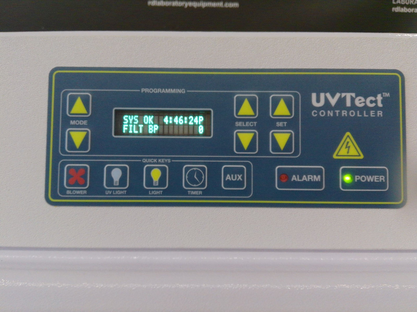 Airclean Systems AC648LFUVC 4ft Airclean 600 PCR Workstation  w/UV & Fluorescent