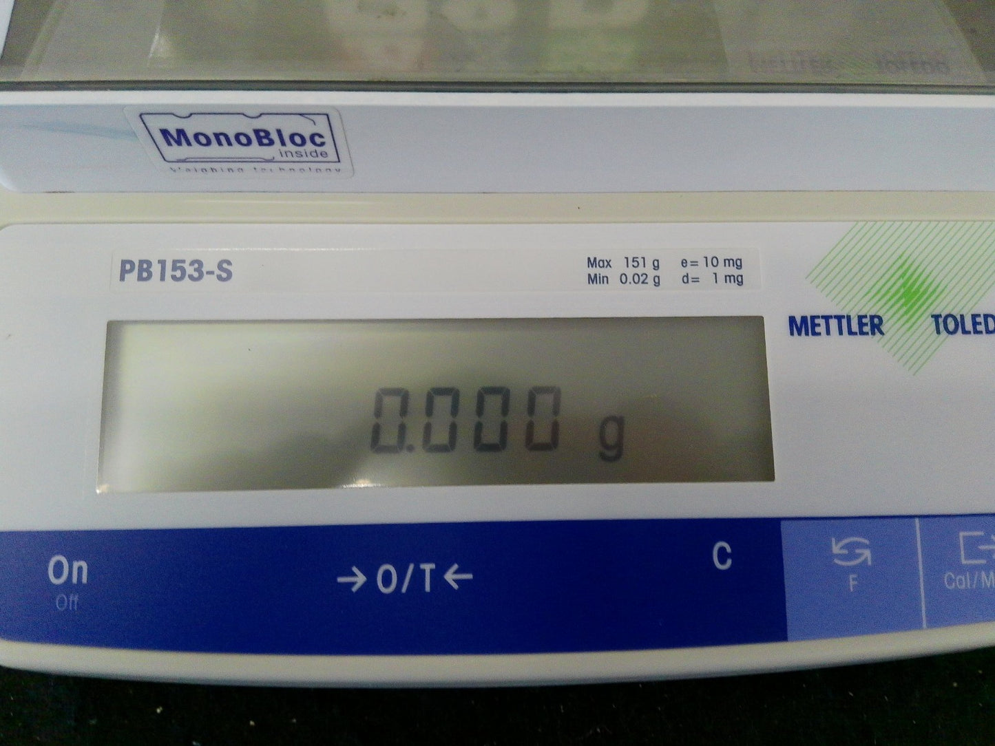 Mettler Toledo PB153-S Digital Analytical Balance w/ Draft Shield FULLY TESTED