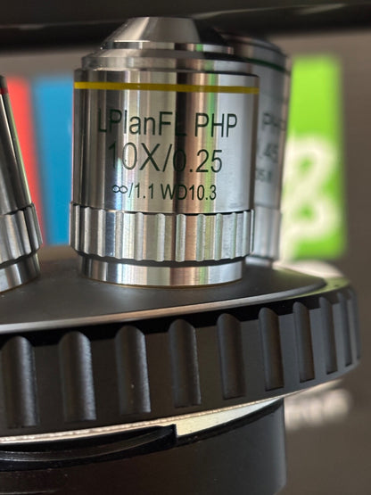 Fisherbrand Inverted Research Microscope, Very Nice Unit.  Works Great