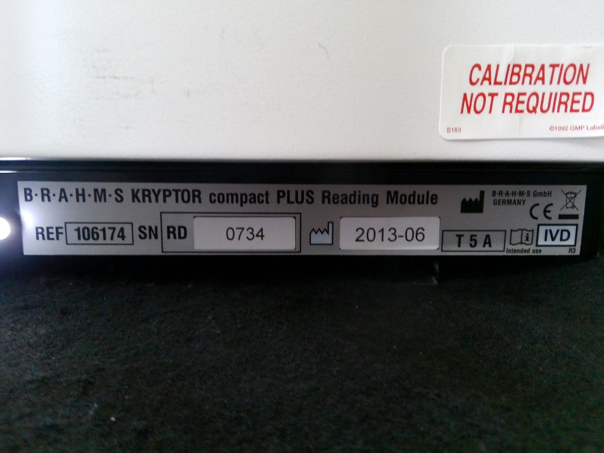 Thermo Scientific B-R-A-H-M-S Kryptor Compact Plus Reading & Pipetting Module