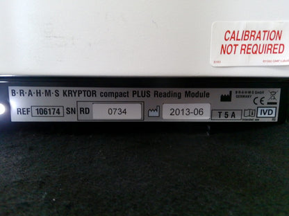 Thermo Scientific B-R-A-H-M-S Kryptor Compact Plus Reading & Pipetting Module