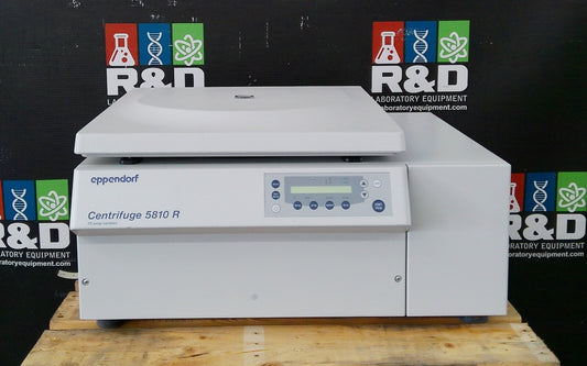 Eppendorf 5810R Refrigerated Benchtop Centrifuge w/Rotor & Swing Plates 120v
