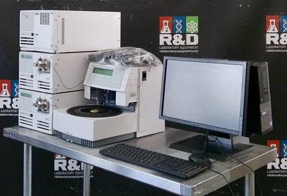 Varian HPLC Liquid Chromatology System w/ Computer