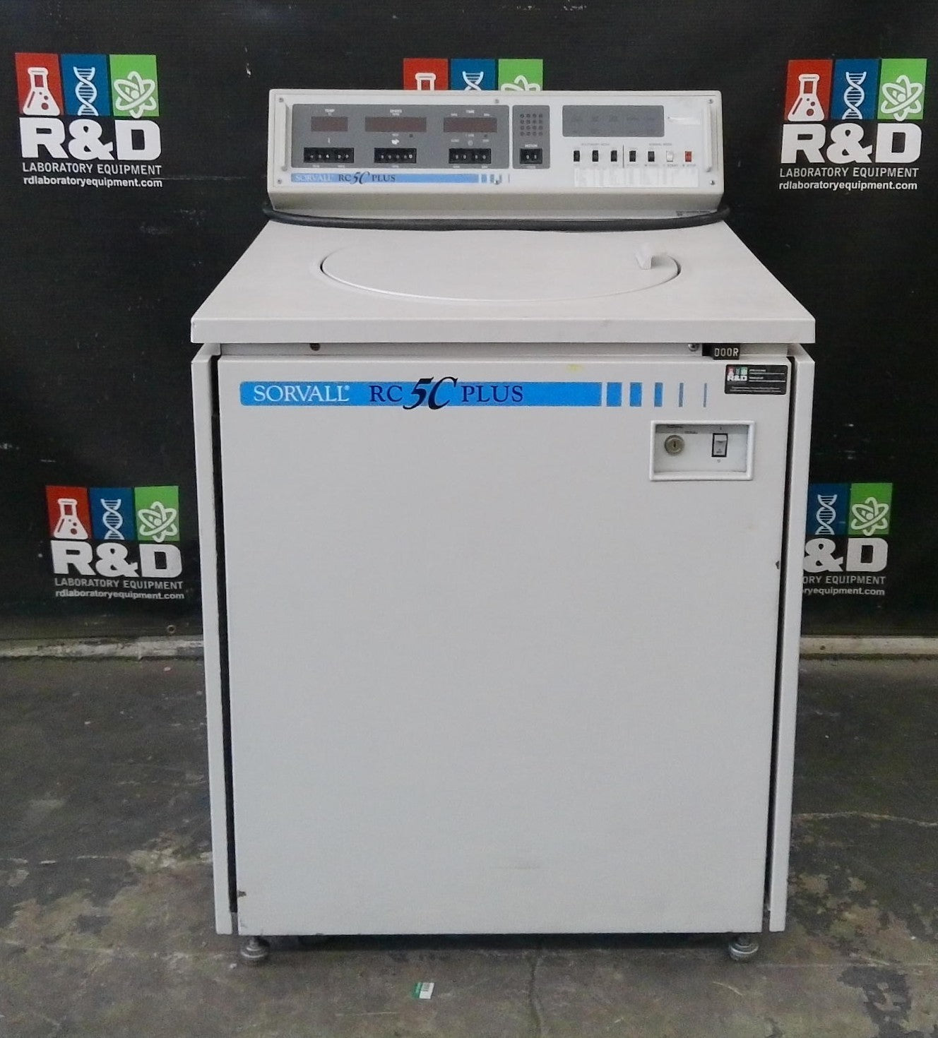 Sorvall RC-5C Plus Refrigerated Floor Centrifuge w/Rotor (SLA-600TC) Certified