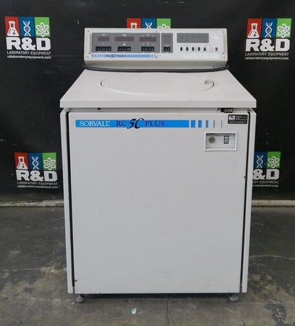 Sorvall RC-5C Plus Refrigerated Floor Centrifuge w/Rotor (SLA-600TC) Certified