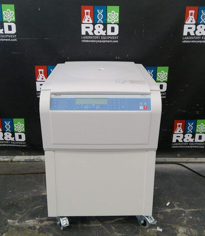 Thermo Sorvall Legend XF Floor Centrifuge w/ Rotor, Buckets, & Inserts 120v