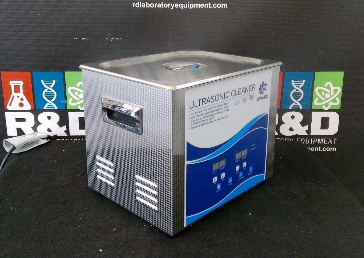 Granbo GW0410 Ultrasonic Cleaner 10 Liter Capacity TESTED