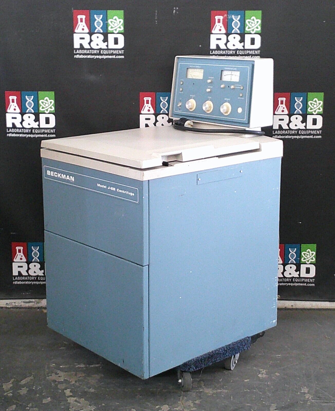 Beckman Coulter J-6B Refrigerated Floor Centrifuge, Ask For Rotor Options,TESTED