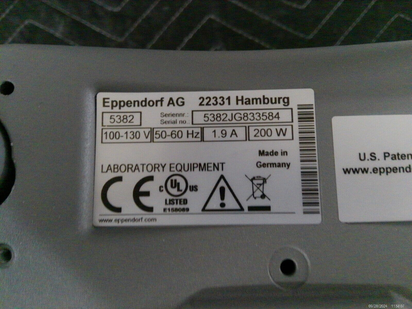 Eppendorf 5382, ThermoMixer C, 5.0ml Thermo Block, 120v, FULLY TESTED