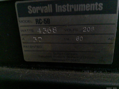 Sorvall RC-5B Refrigerated Floor Centrifuge, Ask For Rotor Options, FULLY TESTED