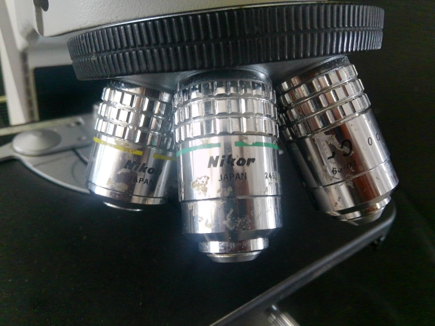 Nikon Optiphot 2 Phase Contrast Microscope w/ 6 Objectives & Lamp Power Supply