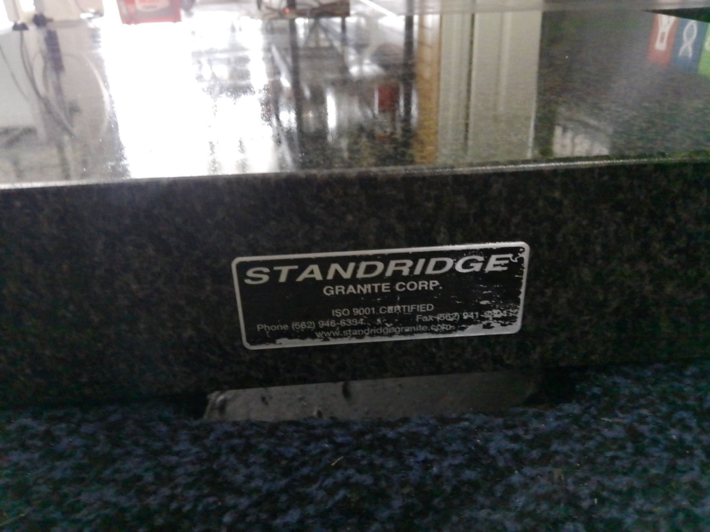 Granite Surface Inspection Plates 24"x18"x4" - Lot of 3