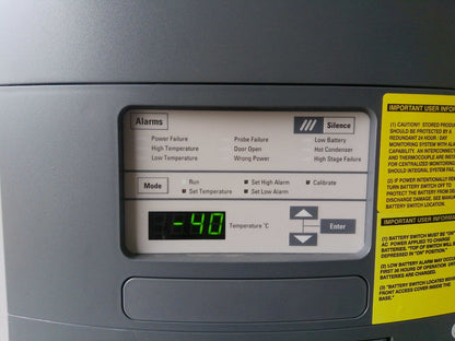 Thermo Scientific Revco DXF40040A -40c Ultra-Low Freezer 23Cf